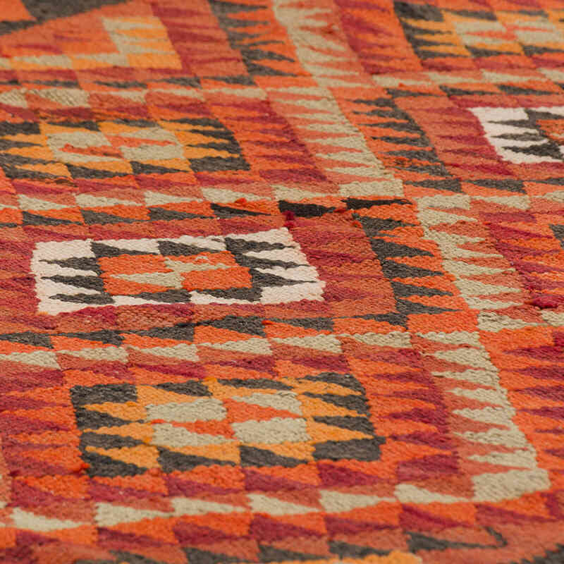 Alfombra Kilim Tribal Vintage - 93 cm x 322 cm - K0077565