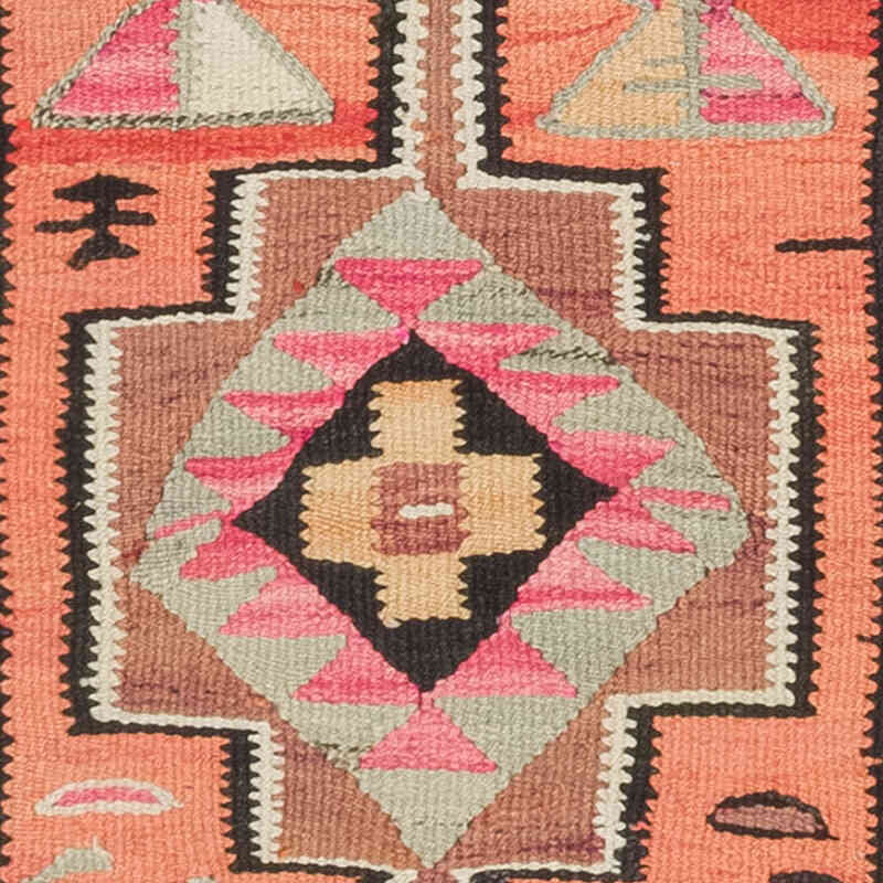 Corredor Vintage Herki Kilim - 90 cm x 290 cm - K0077568