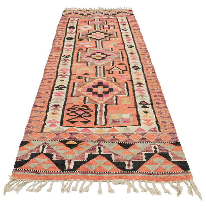 Corredor Vintage Herki Kilim - 90 cm x 290 cm - K0077568