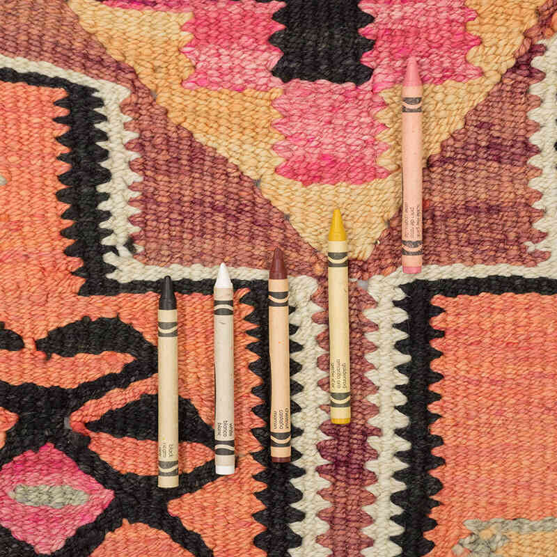 Corredor Vintage Herki Kilim - 90 cm x 290 cm - K0077568