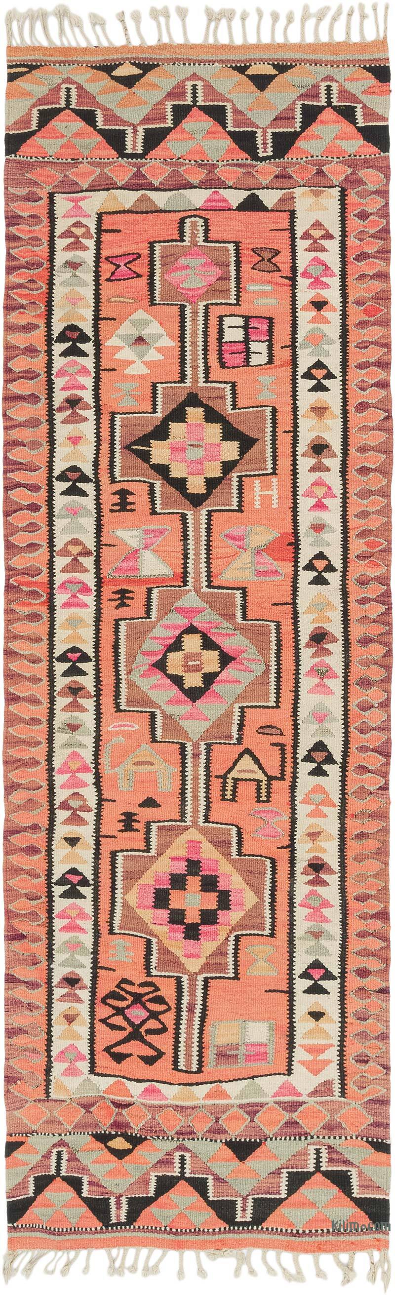 Corredor Vintage Herki Kilim - 90 cm x 290 cm - K0077568