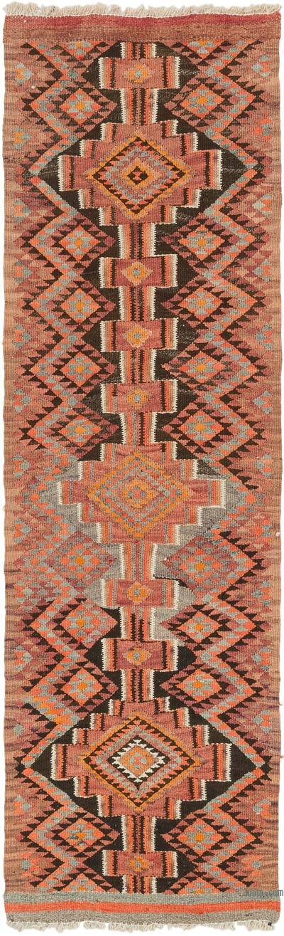 Vintage Herki Kilim Runner - 2' 10" x 9' 6" (34" x 114")