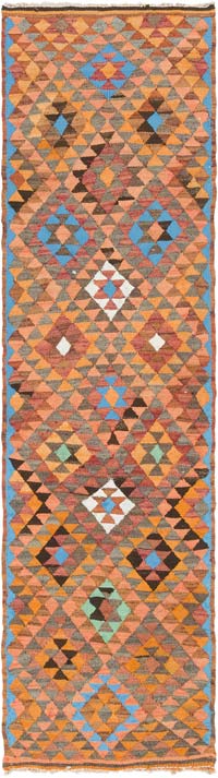 Corredor Vintage Herki Kilim - 78 cm x 275 cm