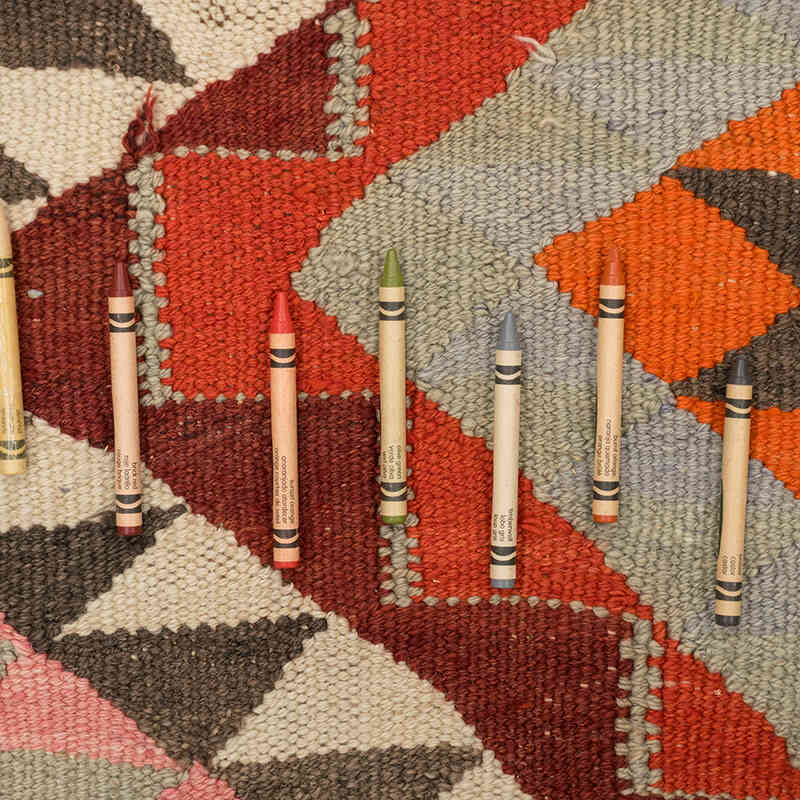 Corredor Vintage Herki Kilim - 99 cm x 270 cm - K0077574