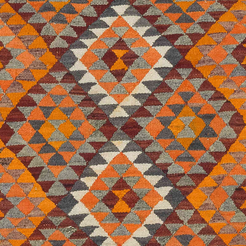 Corredor Vintage Herki Kilim - 90 cm x 353 cm - K0077576