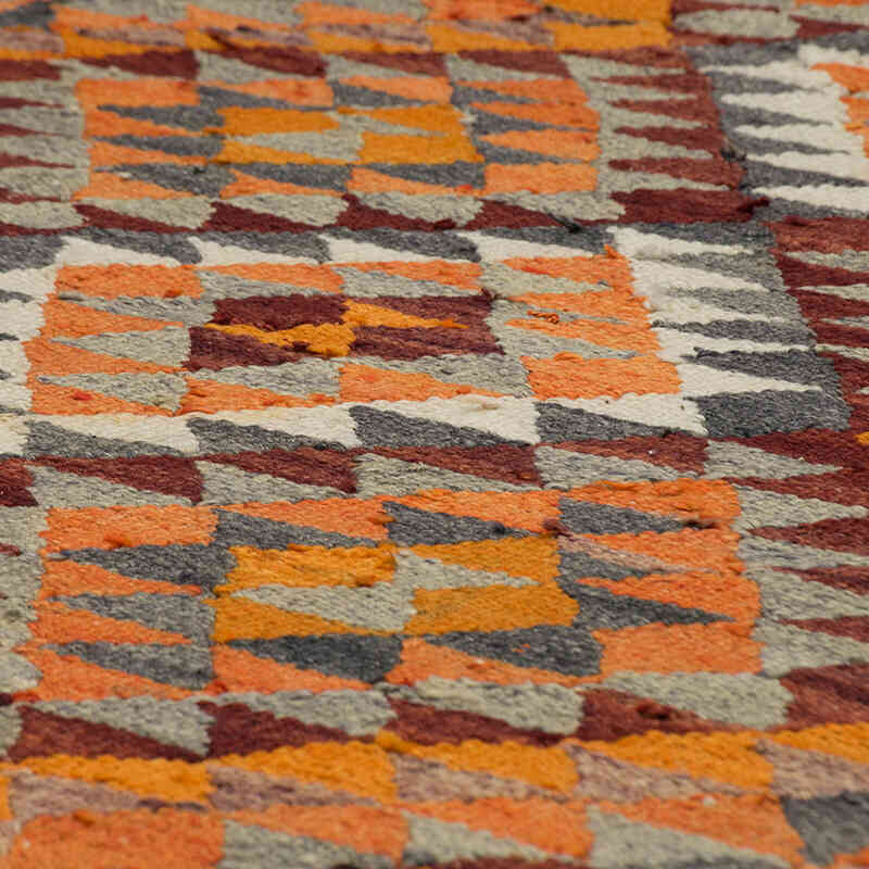 Corredor Vintage Herki Kilim - 90 cm x 353 cm - K0077576