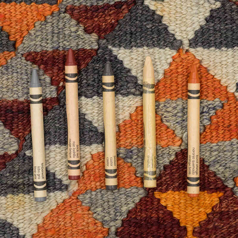 Corredor Vintage Herki Kilim - 90 cm x 353 cm - K0077576