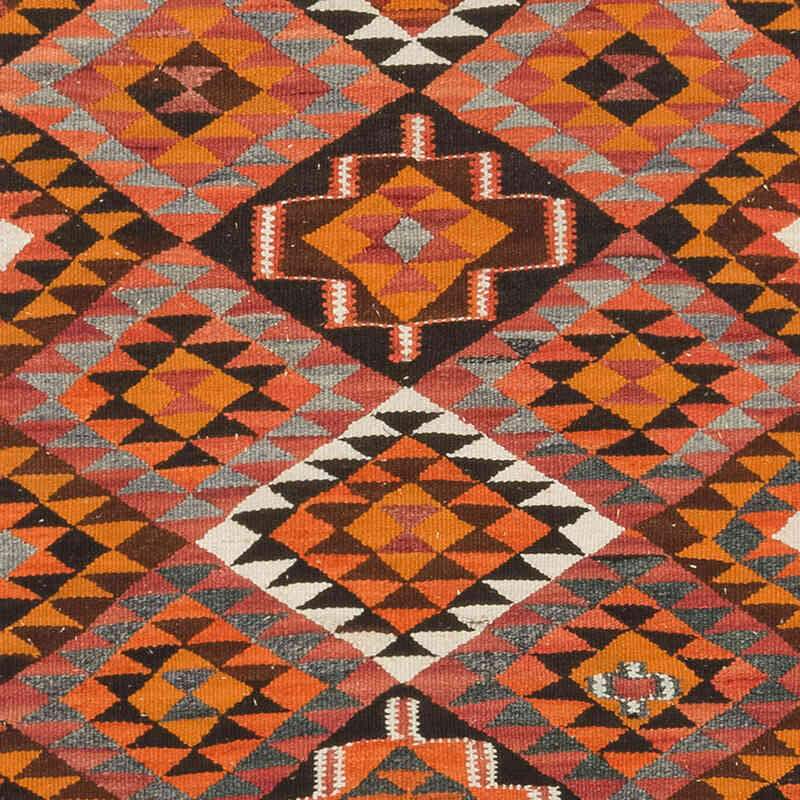 Vintage Herki Kilim Yolluk - 94 cm x 336 cm - K0077578
