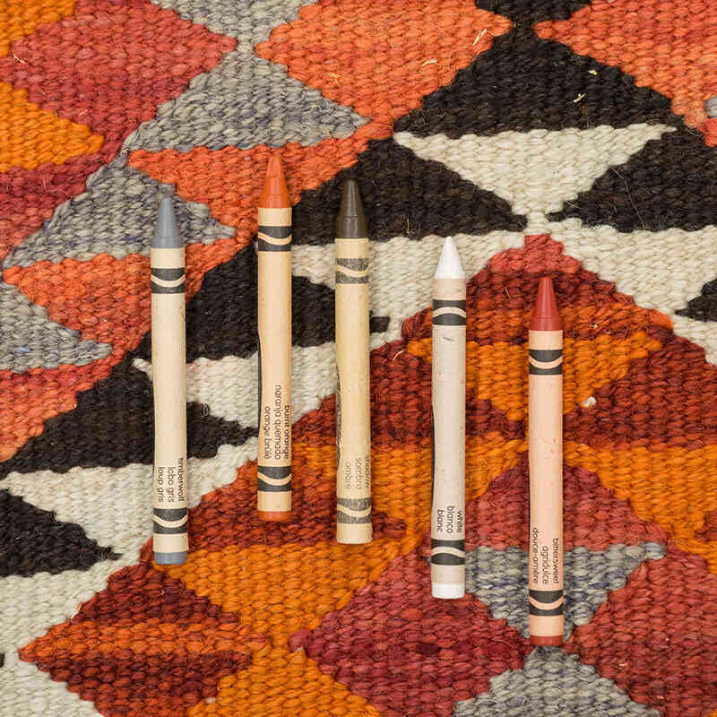 Vintage Herki Kilim Yolluk - 94 cm x 336 cm - K0077578