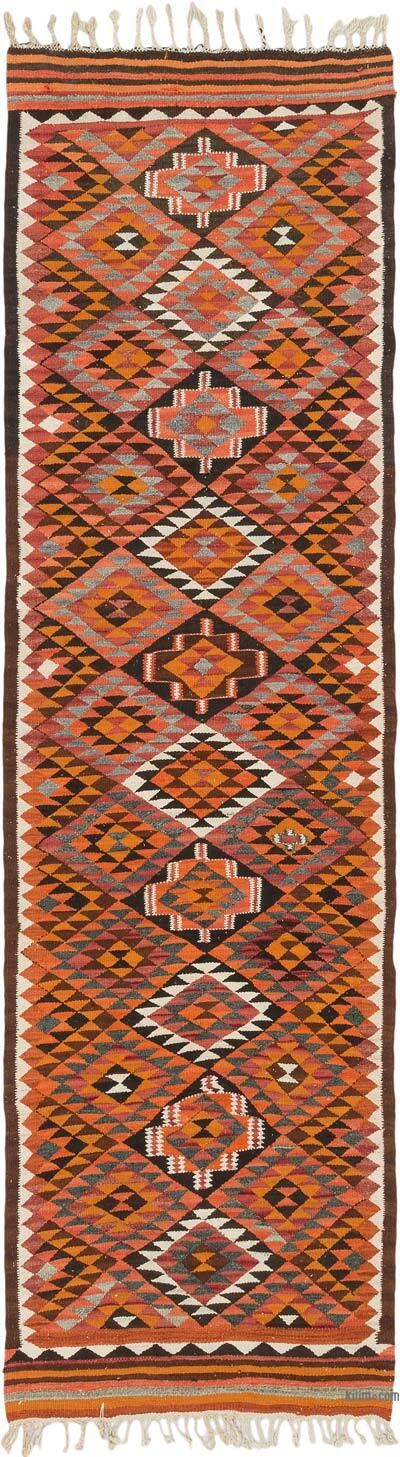 Corredor Vintage Herki Kilim - 94 cm x 336 cm
