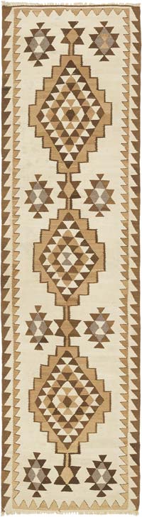 Corredor Vintage Herki Kilim - 87 cm x 325 cm