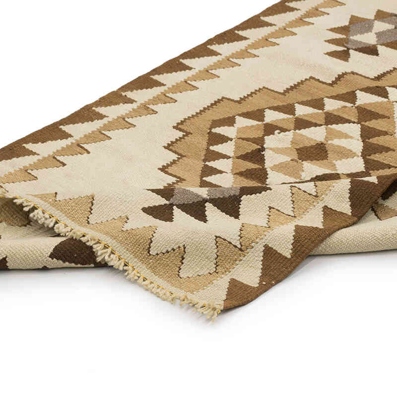 Vintage Herki Kilim Yolluk - 87 cm x 325 cm - K0077581