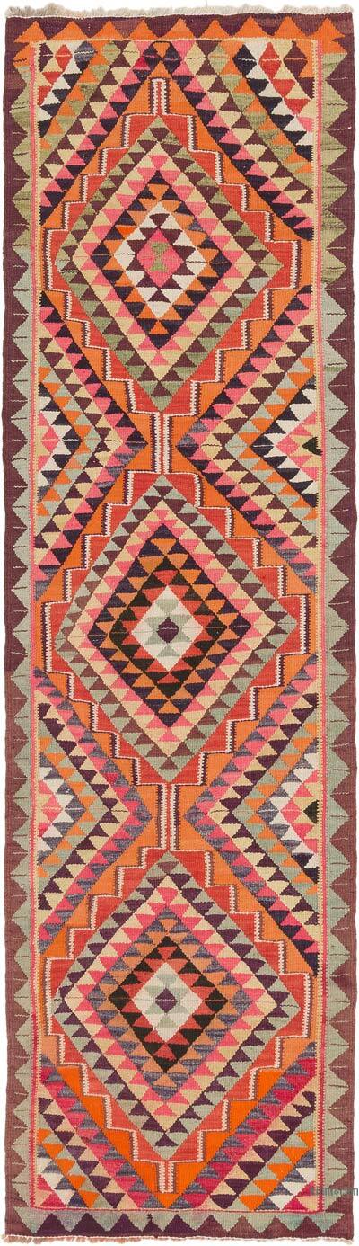 Corredor Vintage Herki Kilim - 92 cm x 325 cm