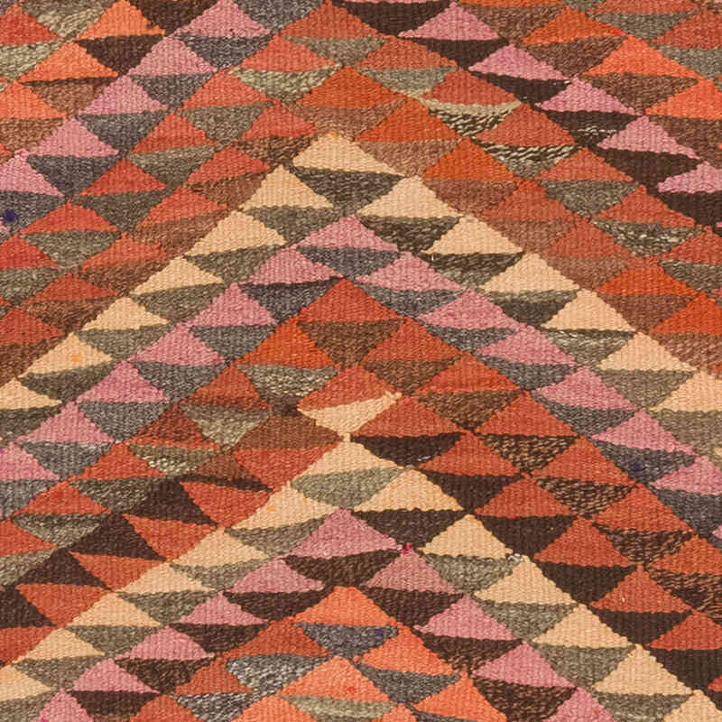 Vintage Herki Kilim Yolluk - 91 cm x 330 cm - K0077583