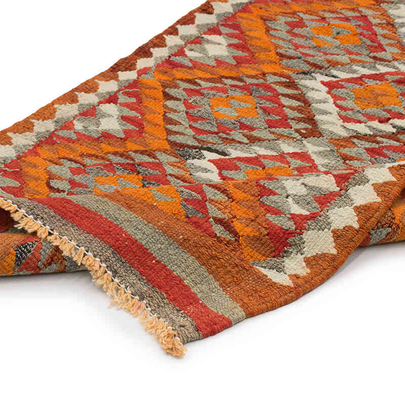 Corredor Vintage Herki Kilim - 86 cm x 293 cm - K0077586