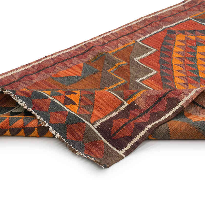 Vintage Herki Kilim Yolluk - 95 cm x 360 cm - K0077589