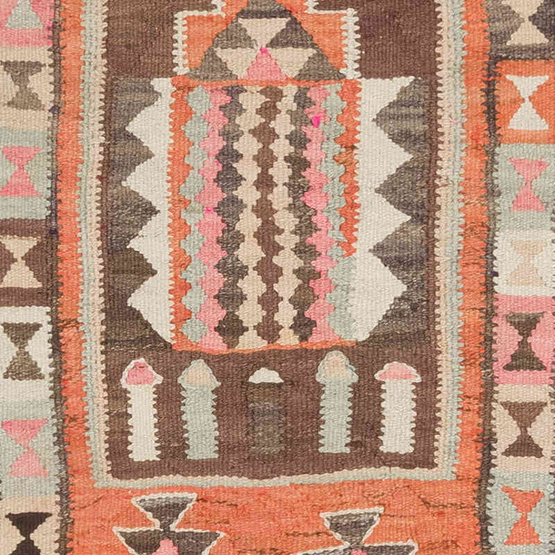 Vintage Herki Kilim Runner - 2' 11" x 10' 3" (35" x 123") - K0077590