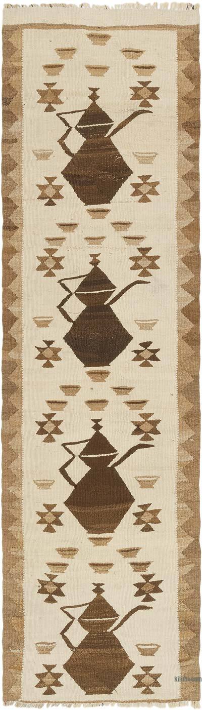 Corredor Vintage Herki Kilim - 84 cm x 287 cm