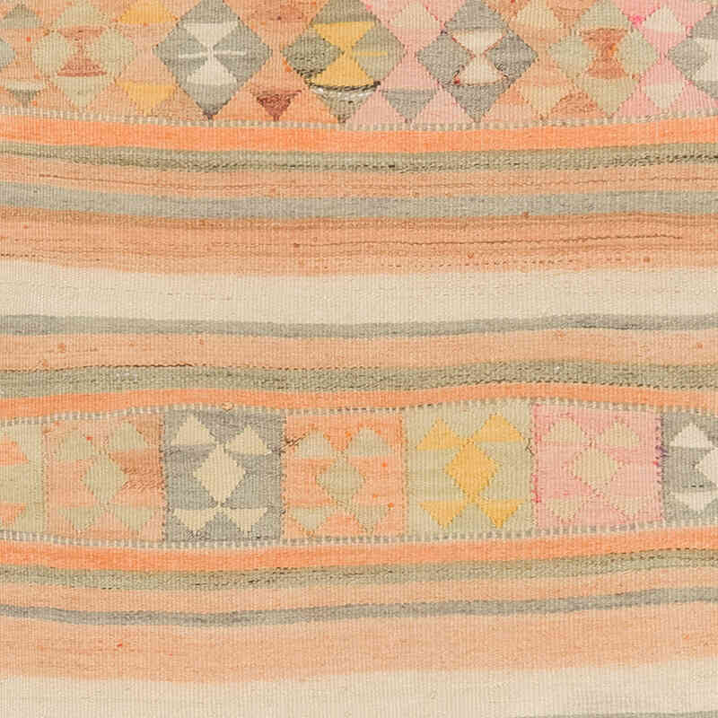Vintage Herki Kilim Yolluk - 92 cm x 286 cm - K0077594