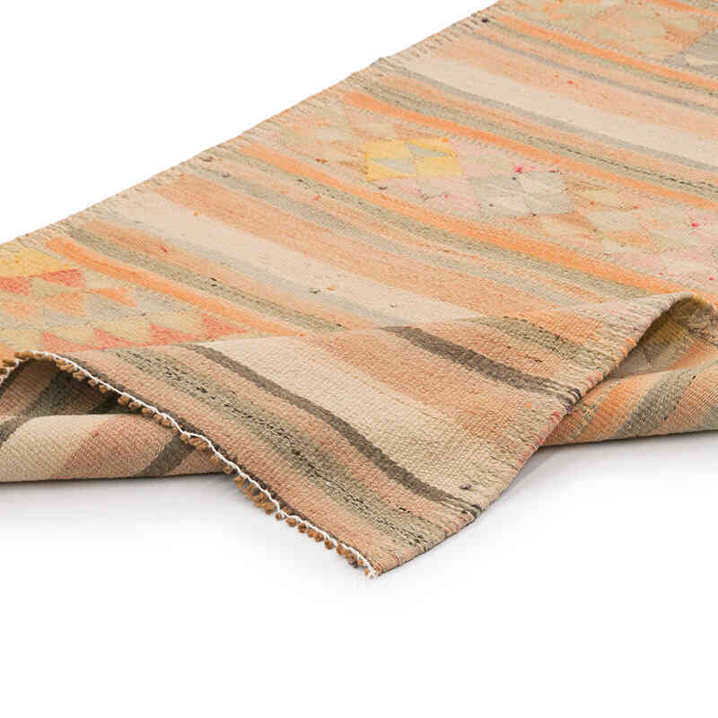 Vintage Herki Kilim Yolluk - 92 cm x 286 cm - K0077594