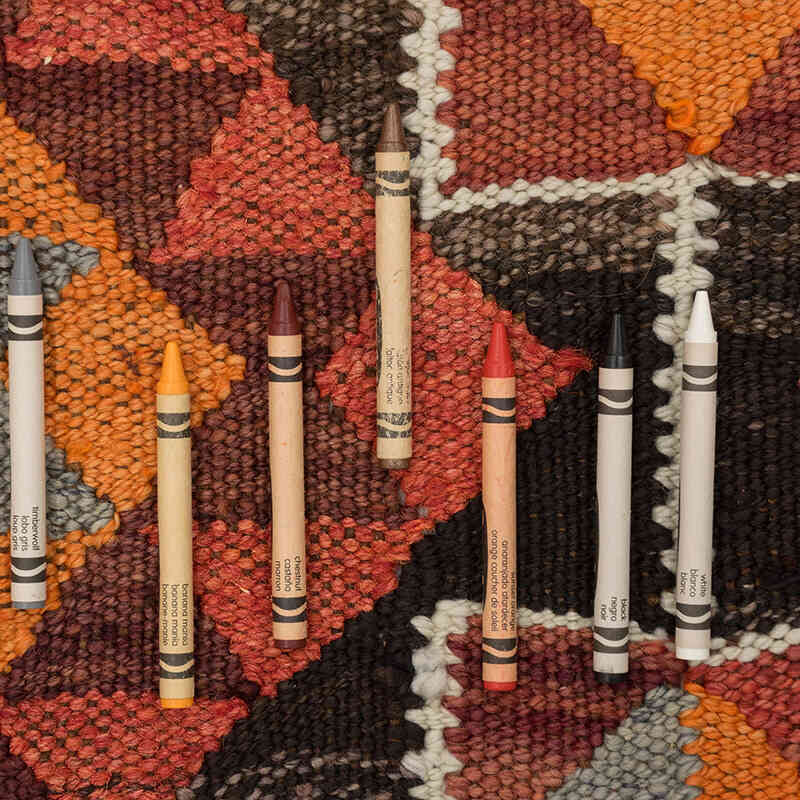 Vintage Herki Kilim Yolluk - 90 cm x 324 cm - K0077596