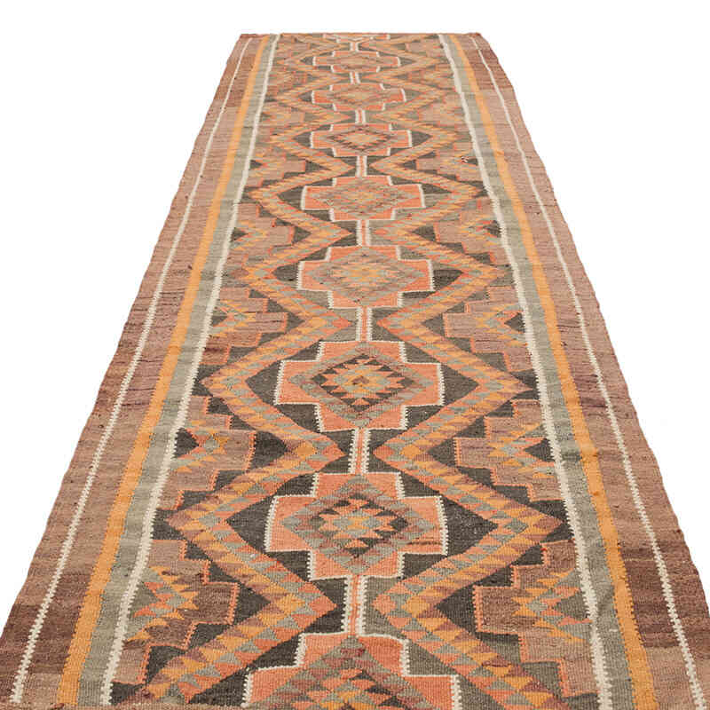 Corredor Vintage Herki Kilim - 100 cm x 335 cm - K0077597