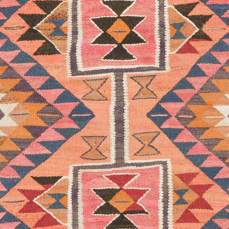 Vintage Herki Kilim Yolluk - 98 cm x 311 cm - K0077600