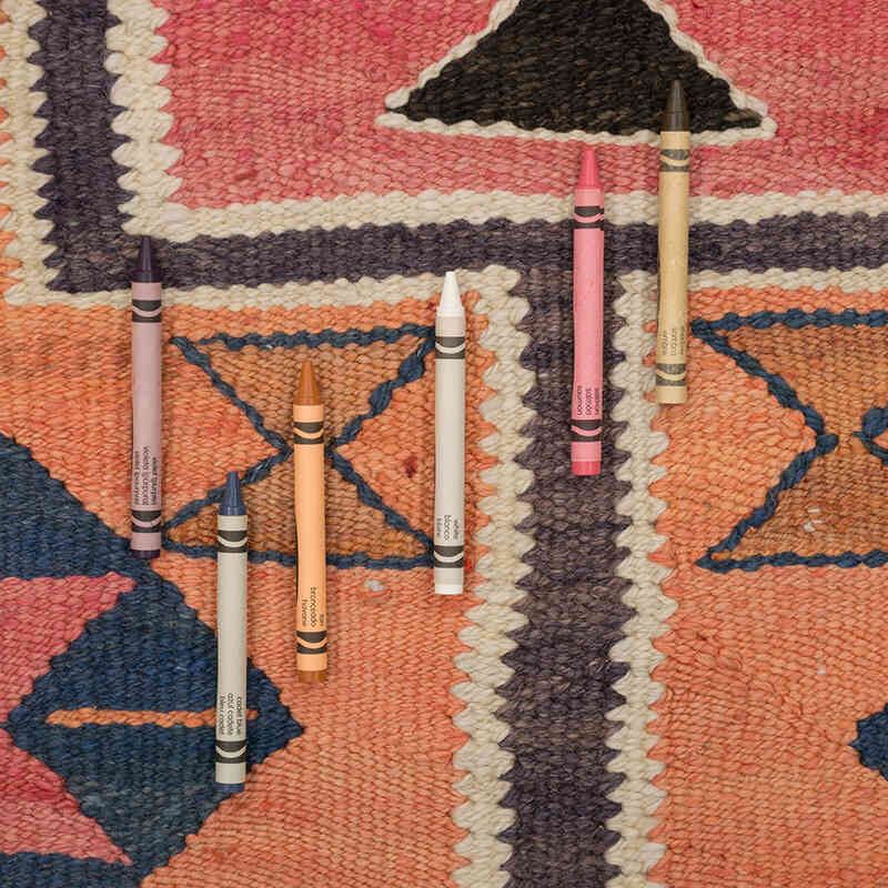 Vintage Herki Kilim Yolluk - 98 cm x 311 cm - K0077600