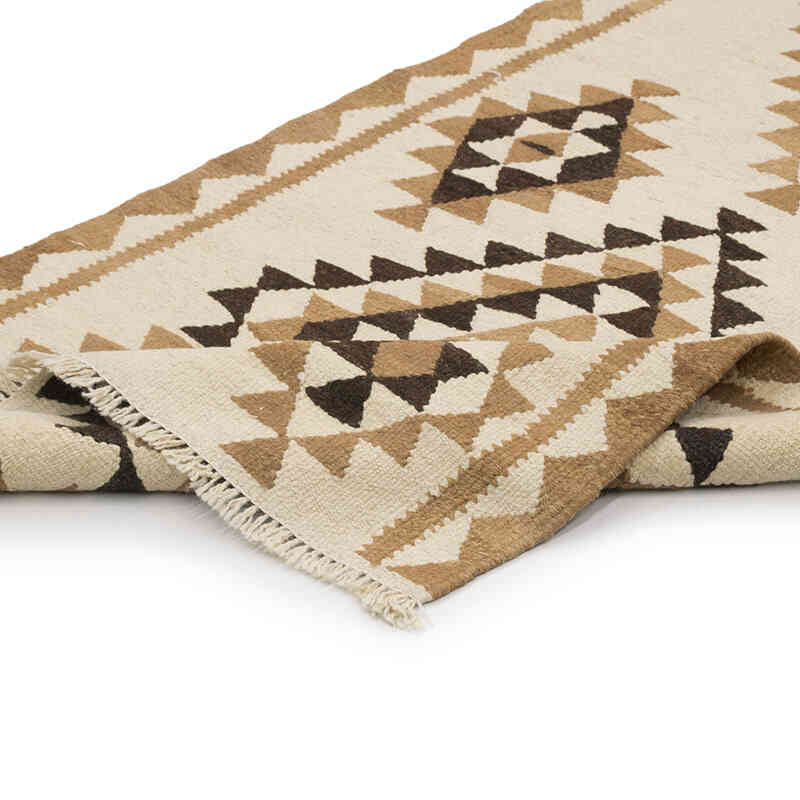 Vintage Herki Kilim Yolluk - 90 cm x 325 cm - K0077601