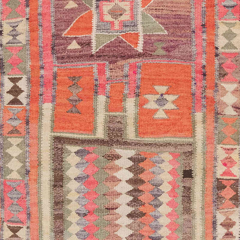 Corredor Vintage Herki Kilim - 95 cm x 297 cm - K0077603