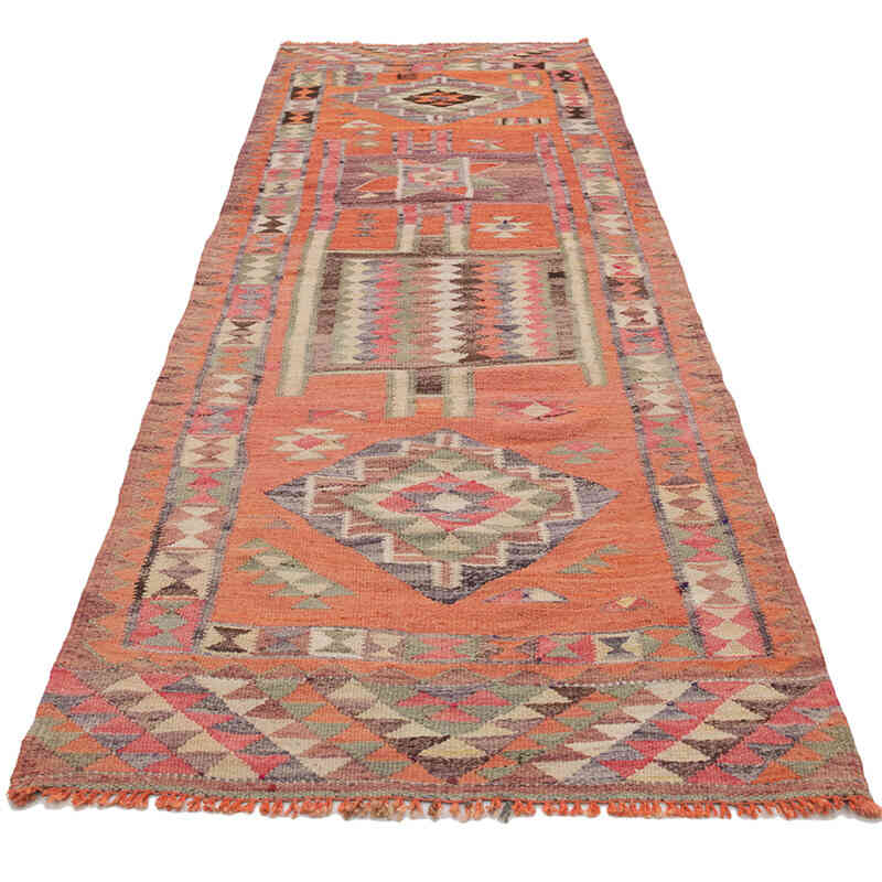 Corredor Vintage Herki Kilim - 95 cm x 297 cm - K0077603