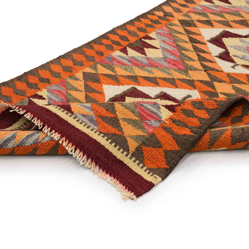 Vintage Herki Kilim Yolluk - 85 cm x 373 cm - K0077604