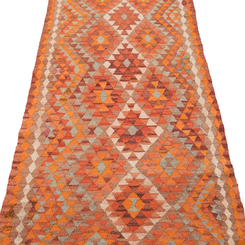 Corredor Vintage Herki Kilim - 98 cm x 378 cm - K0077605