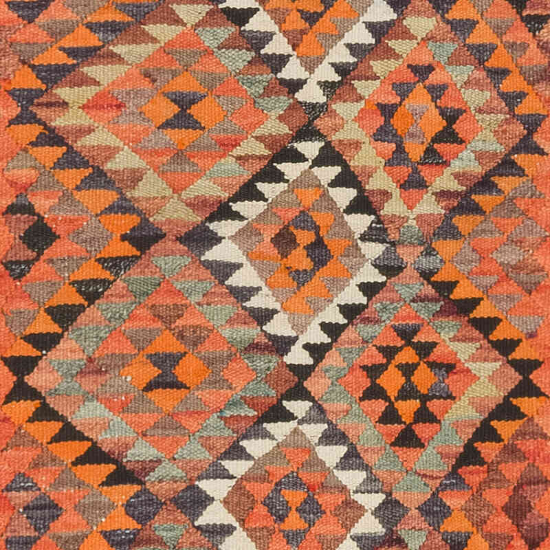 Vintage Herki Kilim Runner - 2' 11" x 8' 11" (35" x 107") - K0077606