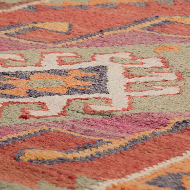 Corredor Vintage Herki Kilim - 93 cm x 313 cm - K0077609