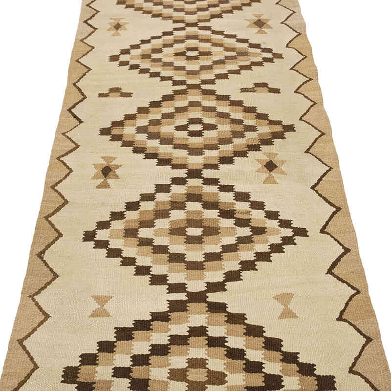 Vintage Herki Kilim Yolluk - 82 cm x 265 cm - K0077613