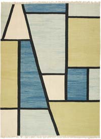 New Handwoven Turkish Kilim Rug - 9' 1" x 12' 1" (109" x 145")