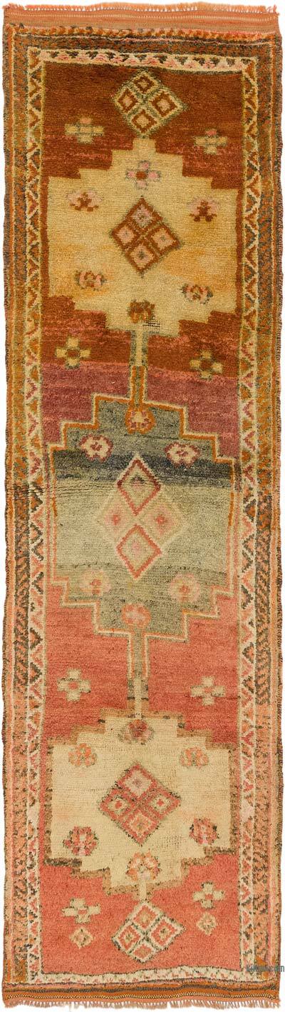 Alfombra Vintage de pasillo - 96 cm x 320 cm
