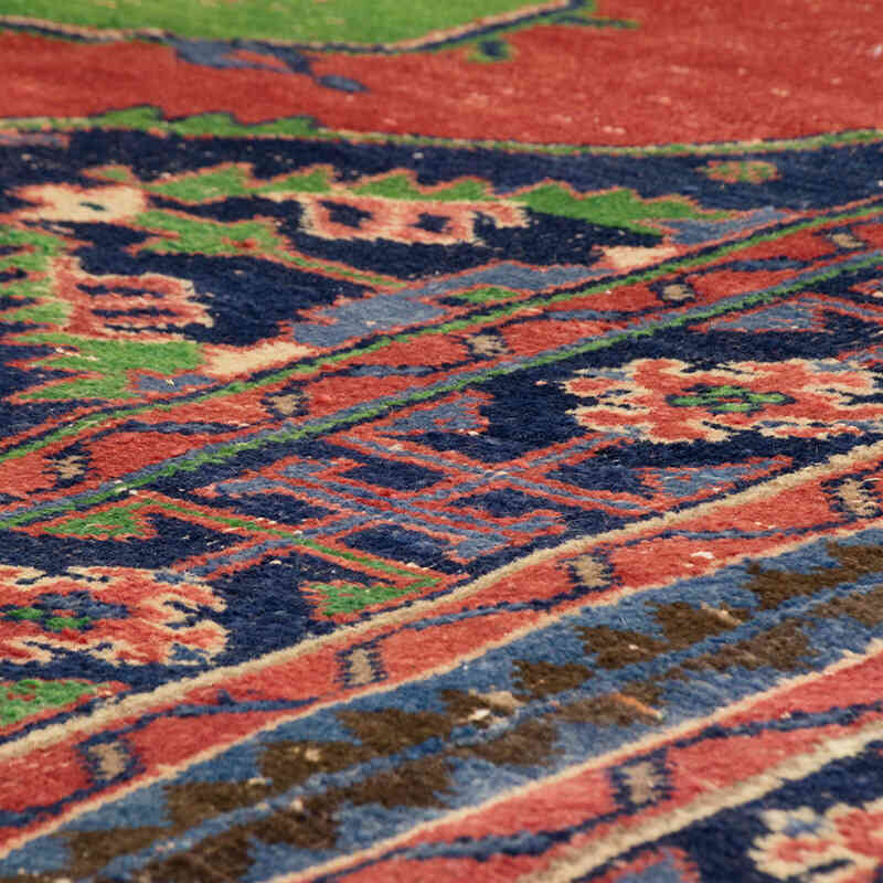 Vintage Turkish Hand-Knotted Rug - 9' 10" x 10' 3" (118" x 123") - K0077620