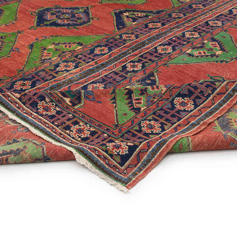Vintage Turkish Hand-Knotted Rug - 9' 10" x 10' 3" (118" x 123") - K0077620