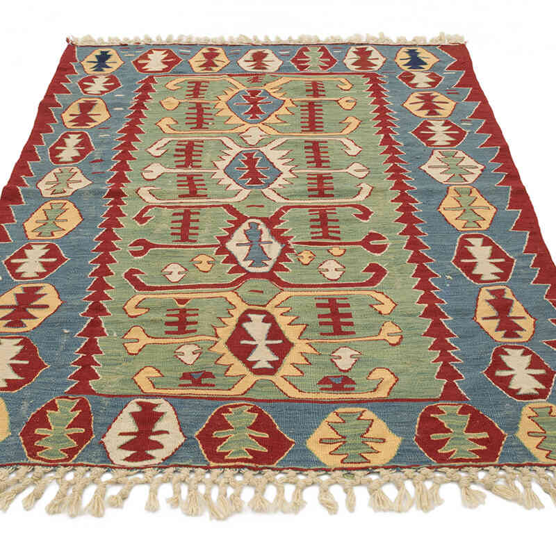 Nueva Alfombra Turca Kilim - 114 cm x 168 cm - K0077623