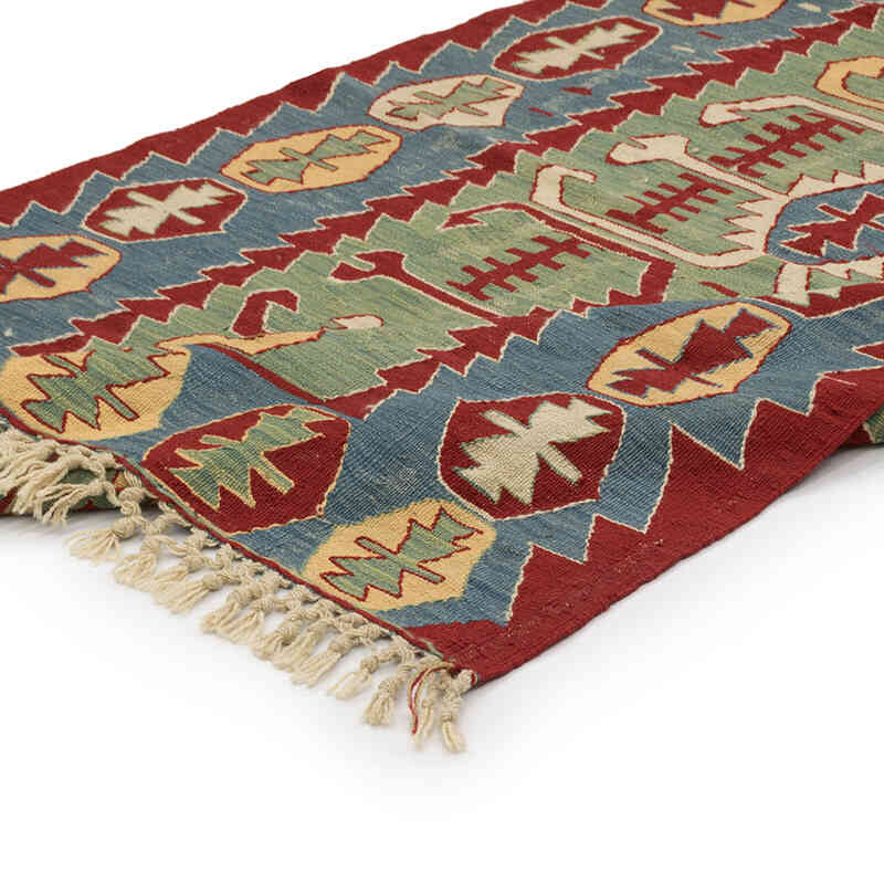 Nueva Alfombra Turca Kilim - 114 cm x 168 cm - K0077623