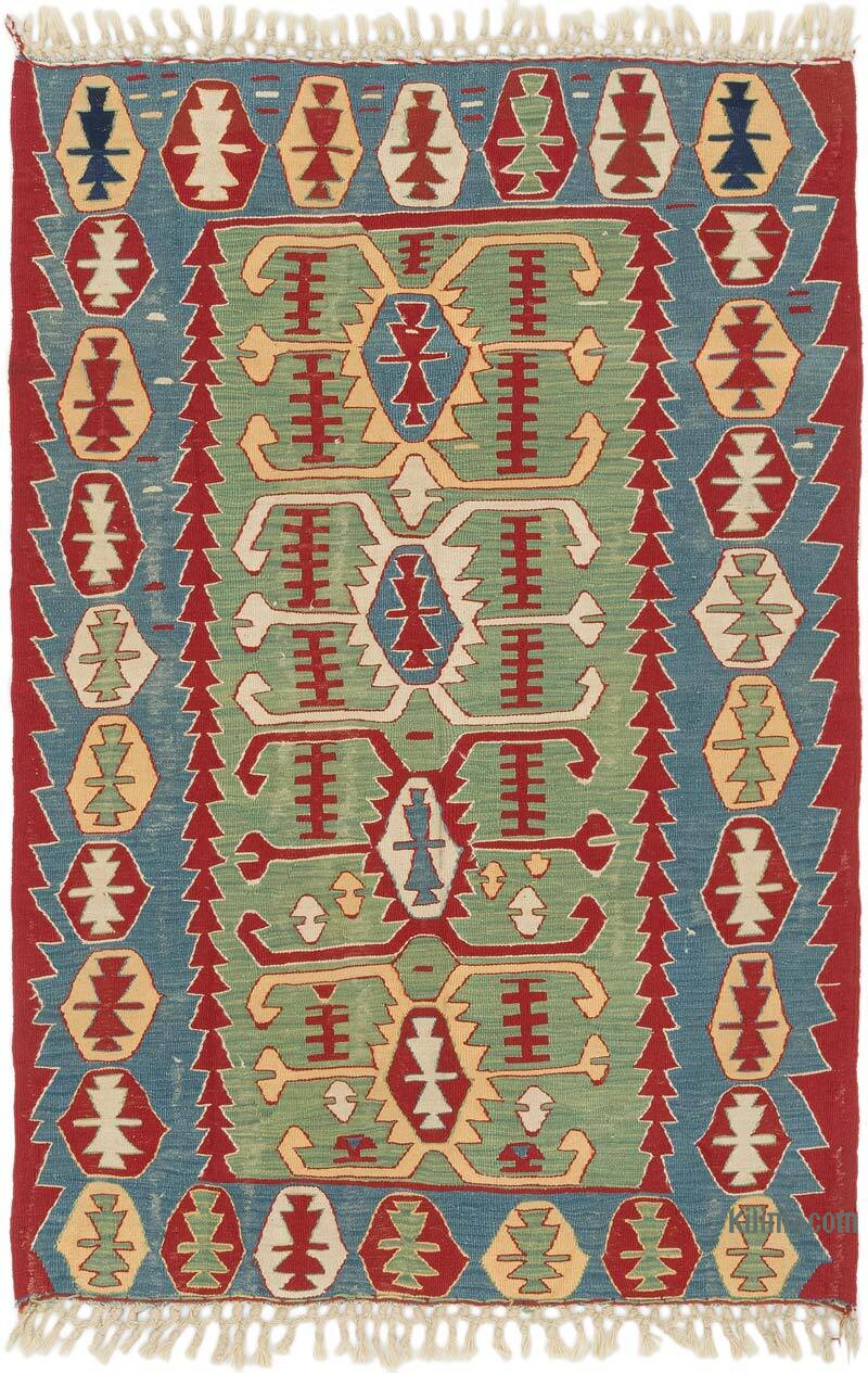 Nueva Alfombra Turca Kilim - 114 cm x 168 cm - K0077623