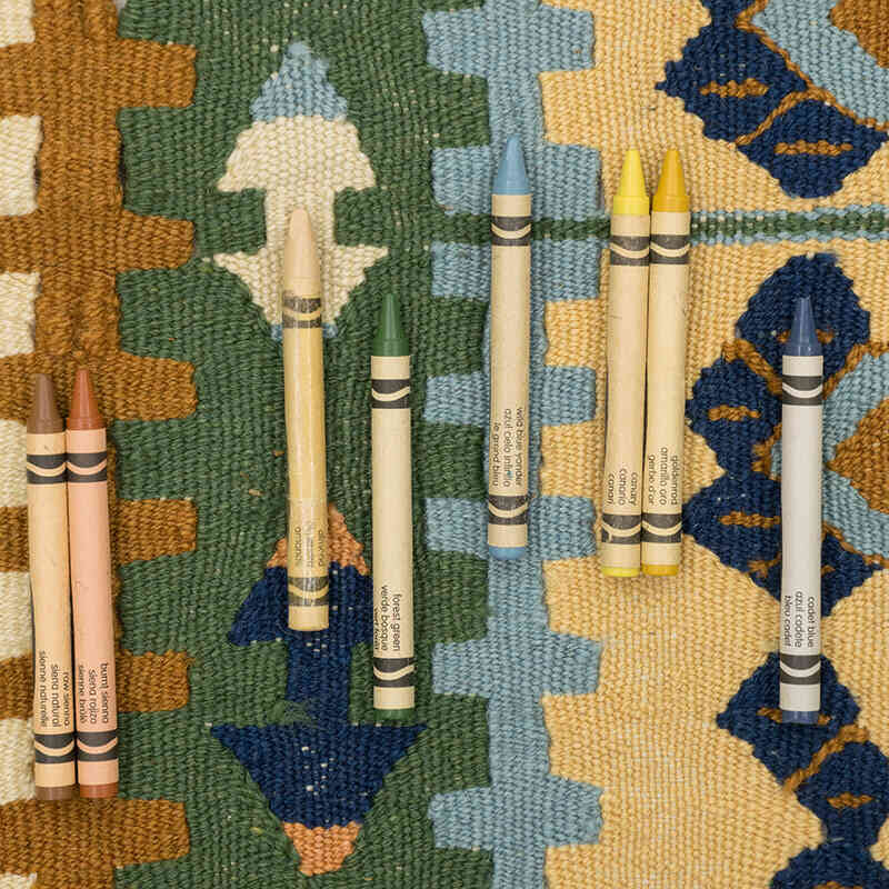 Nueva Alfombra Turca Kilim - 116 cm x 171 cm - K0077624
