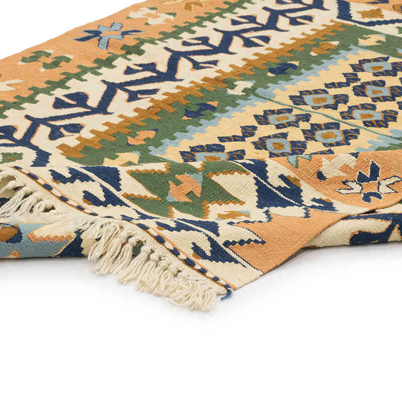 Nueva Alfombra Turca Kilim - 116 cm x 171 cm - K0077624