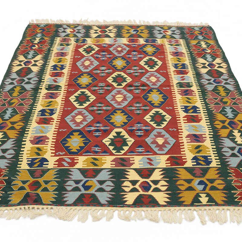 Nueva Alfombra Turca Kilim - 120 cm x 178 cm - K0077625
