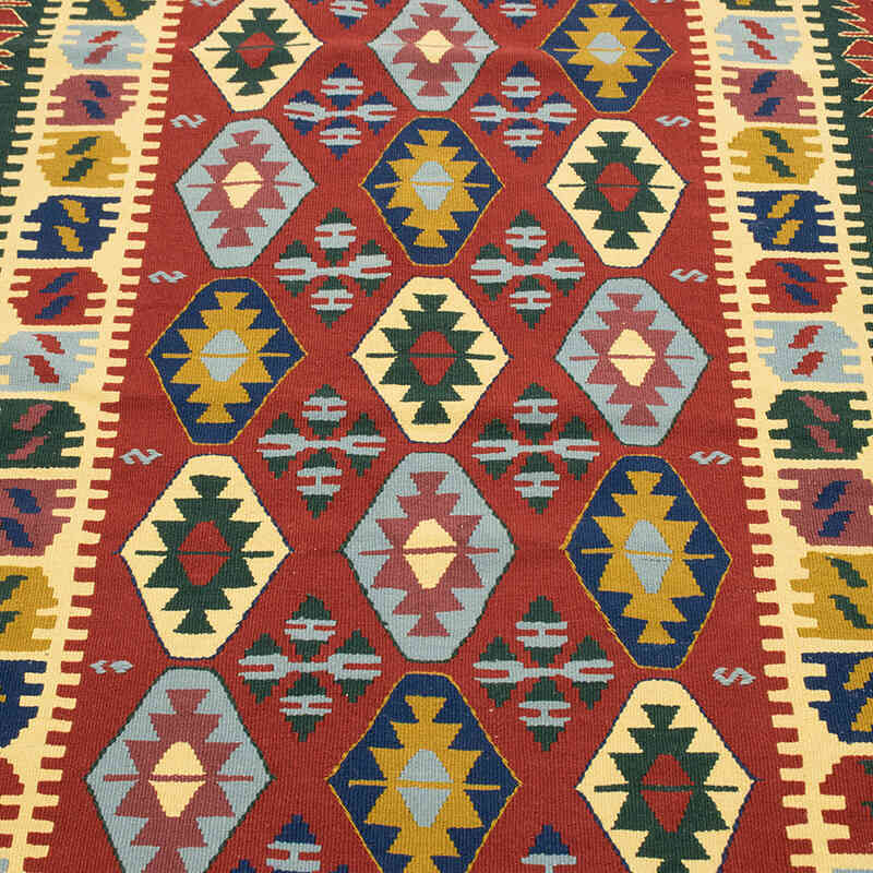 Nueva Alfombra Turca Kilim - 120 cm x 178 cm - K0077625