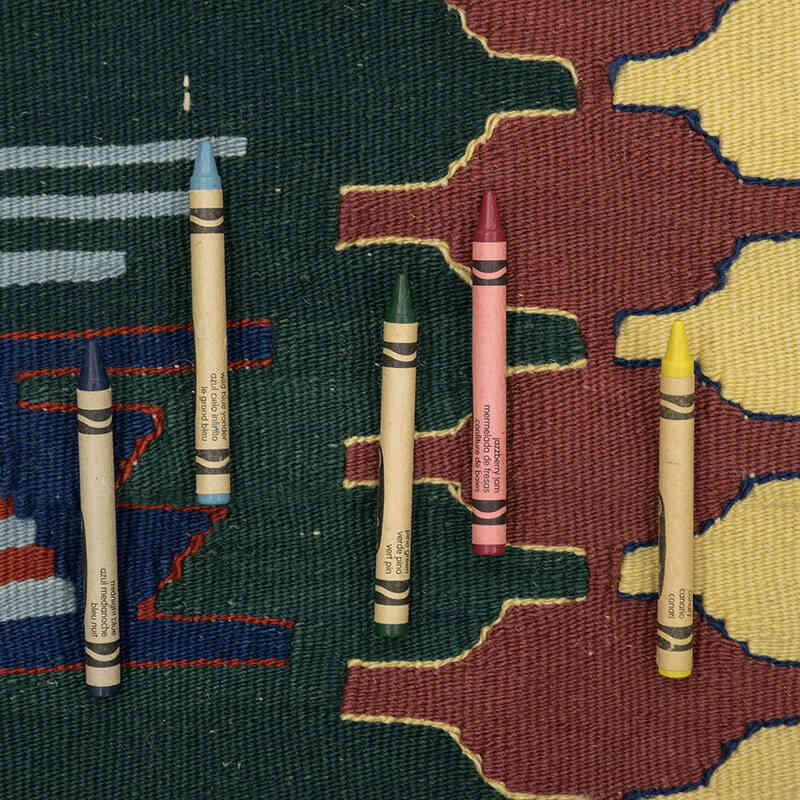 Nueva Alfombra Turca Kilim - 127 cm x 180 cm - K0077626