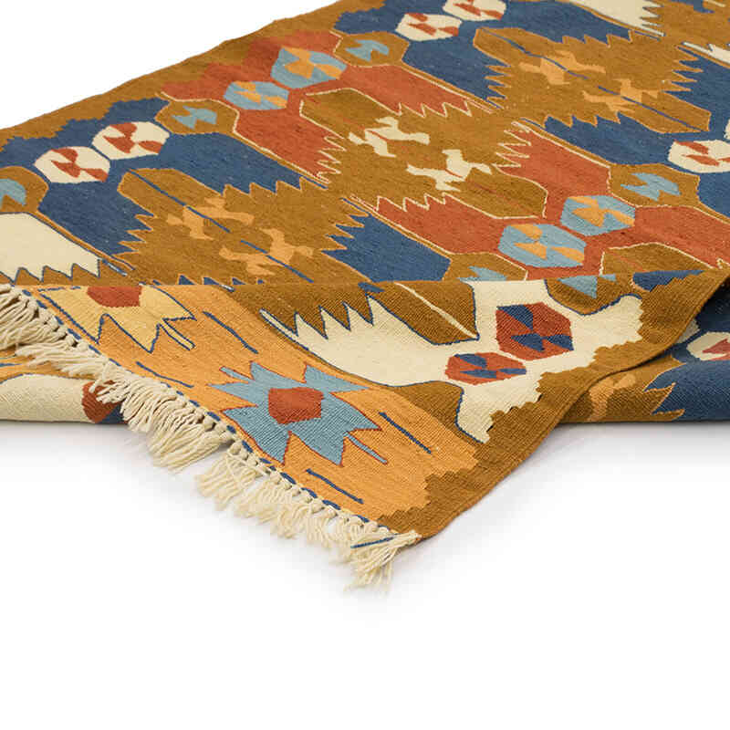 Nueva Alfombra Turca Kilim - 115 cm x 166 cm - K0077628