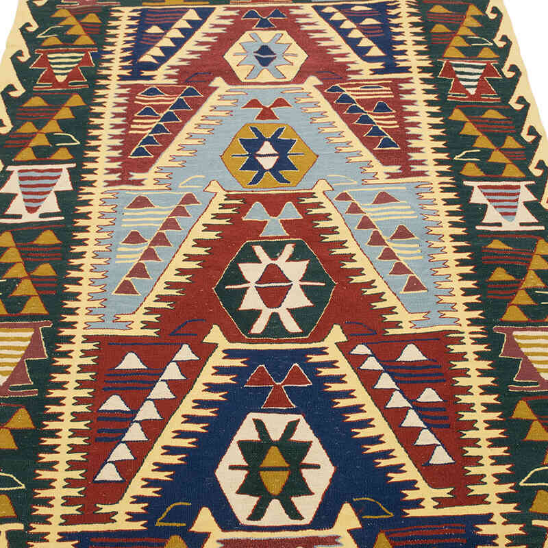 Nueva Alfombra Turca Kilim - 115 cm x 175 cm - K0077630